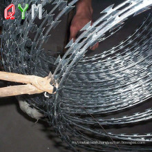450mm Concertina Razor Barbed Wire with Pallet for Sale